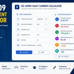 IEC 60909 Transformer Fault Current Calculator