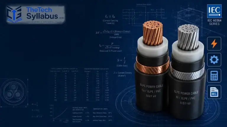 IEC power cables with copper and aluminum conductors for electrical wiring.