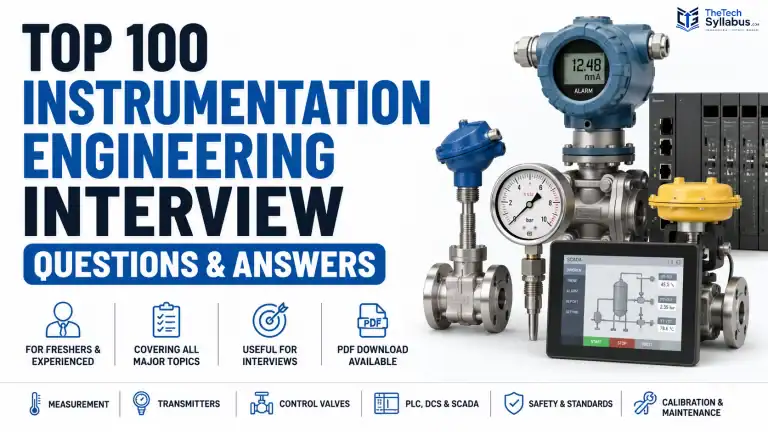 instrumentation engineering interview questions